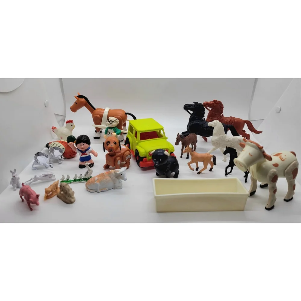 Vintage Toys, Fisher Price Little People, Newton Gimmick,‎ And Kenner Tree Tots